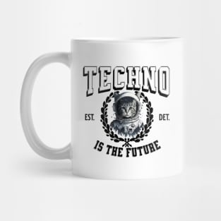 TECHNO  - Is The Future (black) Mug